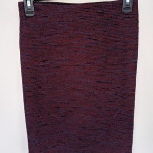Comfy, purple pencil skirt